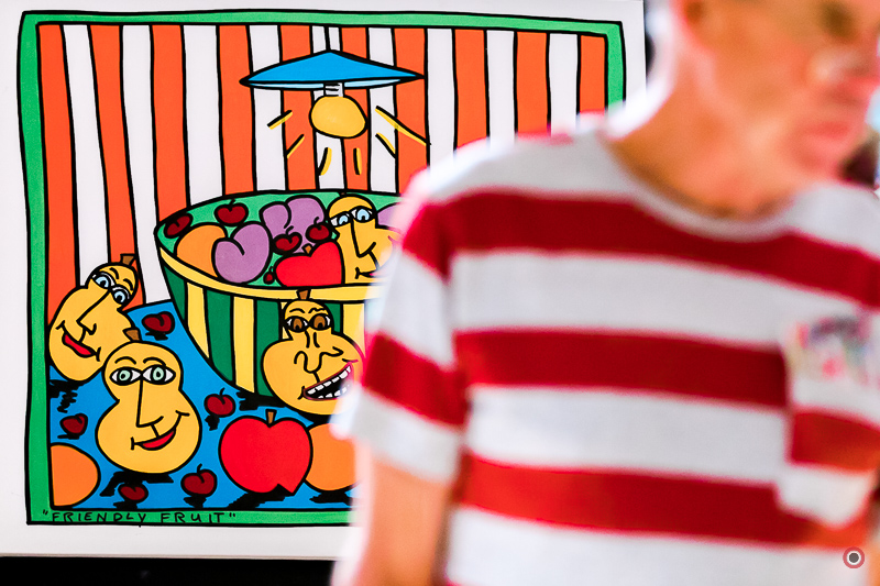 Ausstellung der Galerie Elwert zusammen mit burger inneneinrichtung GmbH Karlsruhe. Foto: Kirsten Bohlig